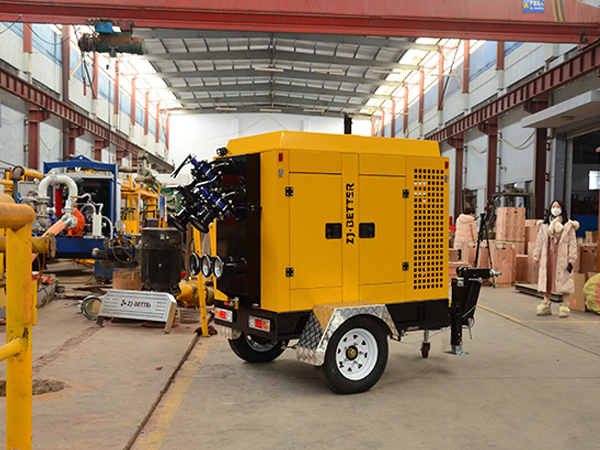 大流量防汛排澇移動(dòng)泵車